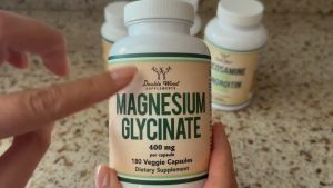 Double Wood Magnesium Glycinate 400mg - 180 Capsules | Vegan Gluten-Free Non-GMO Gentle on Stomach | High Absorption