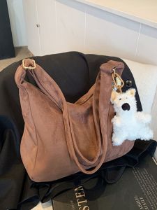 Retro Casual Crossbody Tote Bag Womens 2024 New Fashion Commuter Bag Large Capacity Soft PU Leather Handbag Shoulder Bag