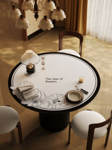 DMF | Waterproof Oil-Resistant Heat-Insulating Tablecloth Round Placemat Customizable