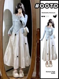 PEIZIXUAN | French Autumn Long Sleeve Dress For Petite Figures