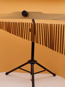 25/36 tone chime instrument gold table standing wooden frame wind chime percussion instrument