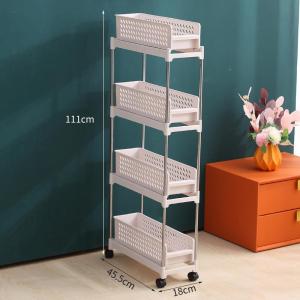 DIHUANTUO | Extendable Kitchen and Bathroom Storage Rack Floor-standing