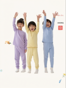 Q21 | Thick and Warm Childrens Underwear Set