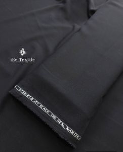 Kain Jet Black High Twist "Rajanya Hitam" Harga Per Setengah Meter