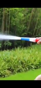 ชุดต่อสายปั๊ม 1นิ้ว หัวฉีดน้ำ หัวฉีดน้ำต่อสายยาง เข็มขัดรัดท่อยาง สายยาง 1นิ้วยาว10เมตร