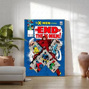 Bandai | XX-MEN Superhero Retro comics Poster Poster HD art sticky wall home living room bedroom bar aesthetic decoration
