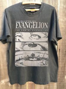 Gospel Warrior เสื้อ End Neon Genesis อะนิเมะเสื้อเสื้อยืดฤดูร้อนใหม่ผู้ชายและผู้หญิง Retro แฟชั่นแขนสั้นฤดูร้อน