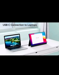 【Local Warehouse】VFLOW Portable Monitor Portable Monitor 14 Inch 2K Ultra-Slim for Laptop Monitor 100% SRGB External monitoDual Speakers Extender Display. with Smart Cover for LaptopPC Phone Xbox PS4/5【Delivered Whinin 72 Hours】