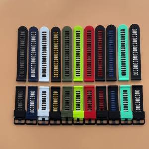 20mm 22mm Smartwatch Straps for Samsung Galaxy Watch 7 6 5 4 40mm 44mm 6Classic 47mm Silicone Band for Huawei Watch GT5 Pro 4 3