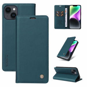 Huawei P20 Nova2i P30 Lite Mate60 Magic6 pro Business Style Flip Cover Anti-Fall Protection Case for Men Silicone Material Strong Magnetic Attraction