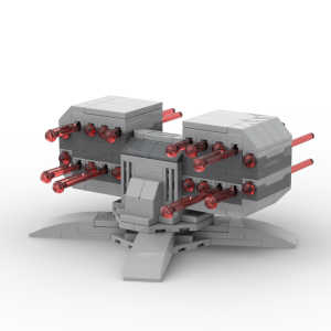 MOC Military Series missile launcher model building block set missile model that can be launched childrens puzzle toy