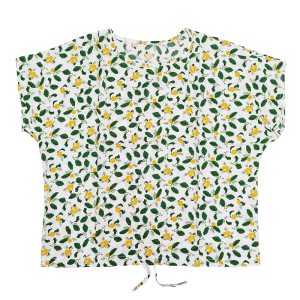 Summer Thin Cotton Silk Short Sleeve Shirt Womens Loose Tops Summer Plus Size Ladies plus Size Casual Floral Artificial Cotton T-shirt Fashion
