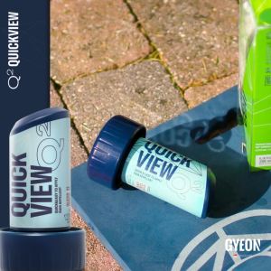 GYEON Q2 QuickView 120ml - Easy to Use Glass Automotive Car Care Rain Repellent (with built-in applicator)