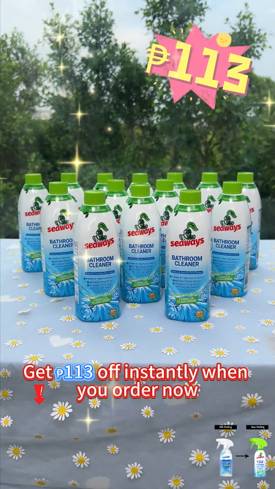 Seaways Bathroom Cleaner and Multi-purpose cleaner Set