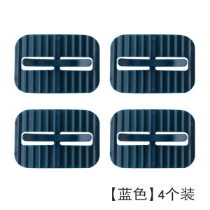 Anti-Slip Trash Bag Holder Home Cleaning Tool Hand-Free Sticky Pad Prevents Bag Slippage for Kitchen And Bathroom Use 4 Pieces