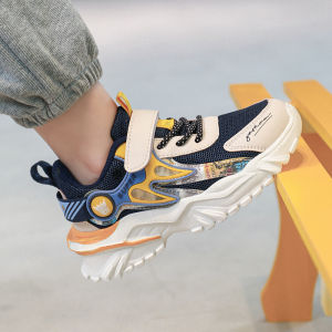 SOFEI Sepatu Olahraga Anak Sepatu Kasual Anak-anak Bernapas Nyaman Velcro Bebas Renda Non-slip Anak Sneakers Anak 4-16 Tahun Sepatu Mesh Ringan - Lazada