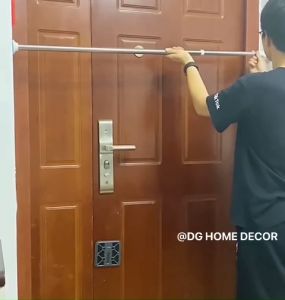 Thanh Treo Đa Năng Thanh Tiện Lợi Treo Rèm Quần Áo Không Cần Khoan Tường Bắn Vít DG-202