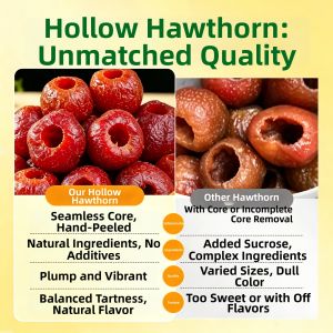 FANZUZHEN | Pitless Sugar-free Hollow Hawthorn Fruit Slices Individual Packaging