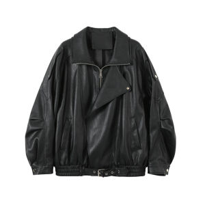 WESTAYONE | Petite Black Leather Jacket with Brown Dress 2026 New