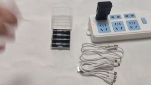 USB ไฟฟ้า แบตเตอรี่ชาร์จ สร้างร่างกายมาก 1.5V