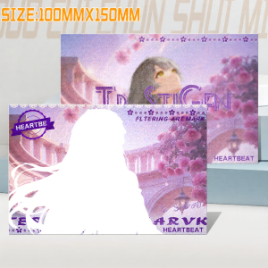 Custom Printed Water Reveal Card Postcard