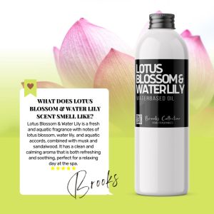 My Home LOTUS BLOSSOM & WATER LILY Soluble Concentrated Water Soluble Diffuser Humidifier Fragrance