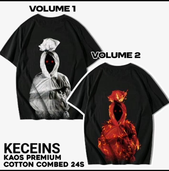 Kaos pocong viral / baju pocong / kaos pocong viral / baju kaos T-shirt cotton Combed 24s