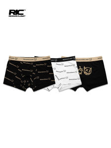 RickyisClown | Quần Sơ Mi Nam Thoáng Khí Đơn Giản 100% Cotton In Toàn Bộ