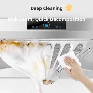 MONLEYTA | Powerful Kitchen Oil Stain Remover Special Tool For Cleaning Exhaust Fan Strong Cleaner For Oil Residue And Grease Spots