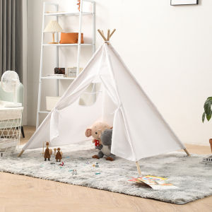 Childrens Tent Teepee Tent For Kids Portable Tipi Infantil House for Kids Play House Kids Tents LED Lights Decoration