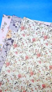 Murah!! (1Pcs) Kertas kado Motif FLOWER. kertas kado motif Cewek Kertas Kado Setara Sanwa Sansan Wawa