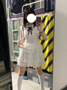 Váy Ngắn Xếp Ly Ngọt Ngào Mùa Xuân Cho Nữ Váy Chữ A Cổ Tròn Tay Ngắn Váy Ngắn Váy Ngọt Ngào Váy Xếp Ly