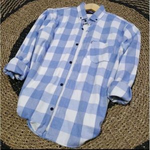 Kemeja Flanel Wanita Atasan Wanita Flannel Lengan Panjang