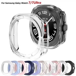 Ốp Lưng TPU Rỗng Khung Bảo Vệ Màn Hình Viền Bảo Vệ Cho Samsung Galaxy Watch 7 Ultra 47mm Và Galaxy Watch Ultra 2025