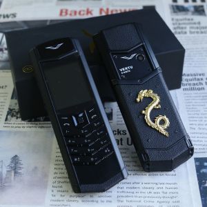 MAFAM | Elegant Metal Signature Handmade Dragon Cellphone Classic Senior Mobile Phone Dual SIM Bluetooth Dialer Luxury Elderly Phone 2G