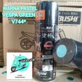 Pilok Cat Semprot Samurai Pastel Hijau Vespa Green V744 744 Paint Kurobushi 400ml. 