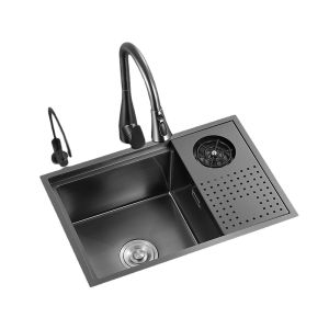 MOSHE | 304 Stainless Steel Hidden Sink Single Bowl