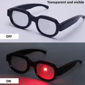 LED Tech Glasses Conan Terminator Personalised Dress Up Spooky Prom Performance Glasses for Hallooween Party Cosplay