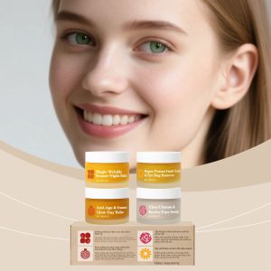 Bộ Chăm Sóc Da Mặt Dưỡng Ẩm Sâu Và Săn Chắc Dành Cho Da Khô - Bộ Dưỡng Ẩm Tẩy Tế Bào Chết Nhẹ Nhàng Với Kem Tái Tạo Đa Tác Dụng Phục Hồi Ban Đêm