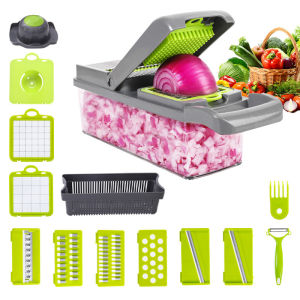 Stainless Steel Vegetable Cutter Grater Dicer