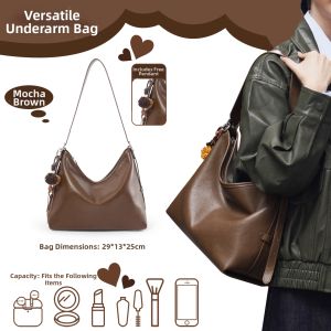 Somay | Versatile Shoulder Crossbody Hobo Bag Large Capacity