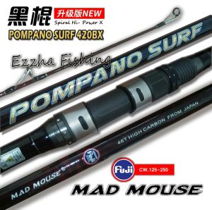MAD MOUSE POMPANO SURF 420BX | CW.125-250 Gr
