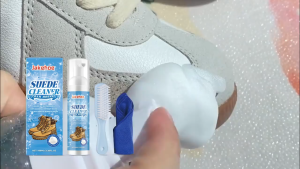 Suede Cleaner Kit - Leather Velvet Knit Boot & Canvas Cleaner Removes Stains & Water Marks Gentle Foam Cleaning Dries Safely