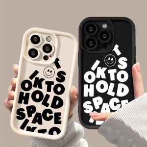 Phone Case English letter For iphone 11 12 13 14 15 16 17 Pro Max Casing silicone xr xs Max 7 8 Plus 11Pro 13Plus