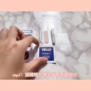 24 Pcs 3D Kuku Palsu Grosir Kuku Nail Alat Perawatan Kuku Perawatan Kecantikan Kuku Kaki Palsu Manicure Free Lem R416