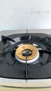 Bếp Gas Đơn Mặt Inox WINDO - 118 ĐG | Bếp gas đơn để bàn điếu gang tiết kiệm gas