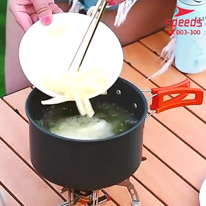 SPEEDS Alat Masak Camping Piknik 3in1 Portable Alam Serbaguna Mancing Lengkap Outdoor 003-300