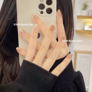 MONLEYTA | Nude Color Fast Drying Long Lasting Nail Polish Transparent Foot Nail Polish For Nail Salons Tearable No Baking Required