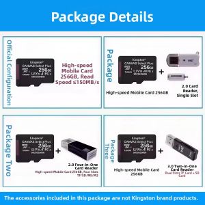 Kingston | High Speed Memory Card For Surveillance and Dashcam 256g