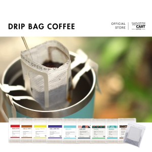 WHITE CART DRIP COFFEE | 10g x 10 bags | 100% Arabica Coffee Beans